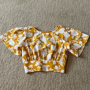 Brand new floral top